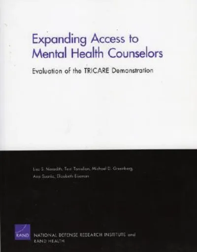Expanding Access to Mental Health Counselors
