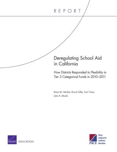 Deregulating School Aid in California