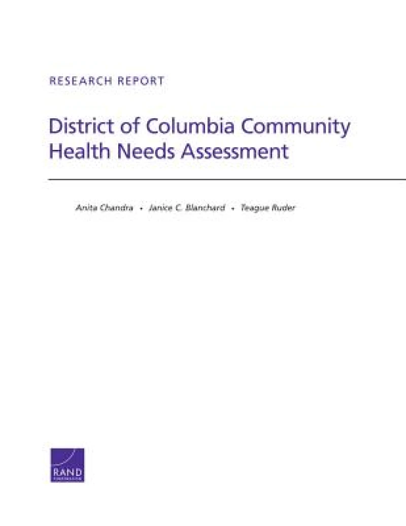 District of Columbia Community Health Needs Assessment