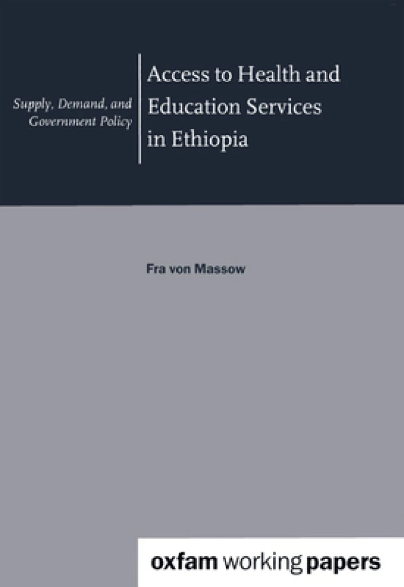 Access to Health and Education Services in Ethiopia