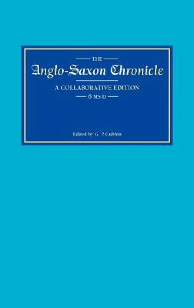 Anglo-Saxon Chronicle 6 MS D