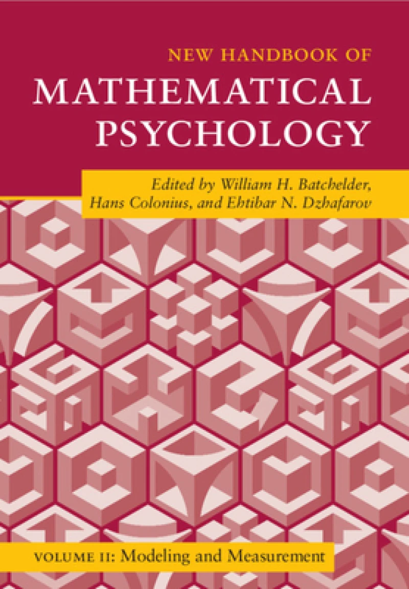New Handbook of Mathematical Psychology: Volume 2, Modeling and Measurement