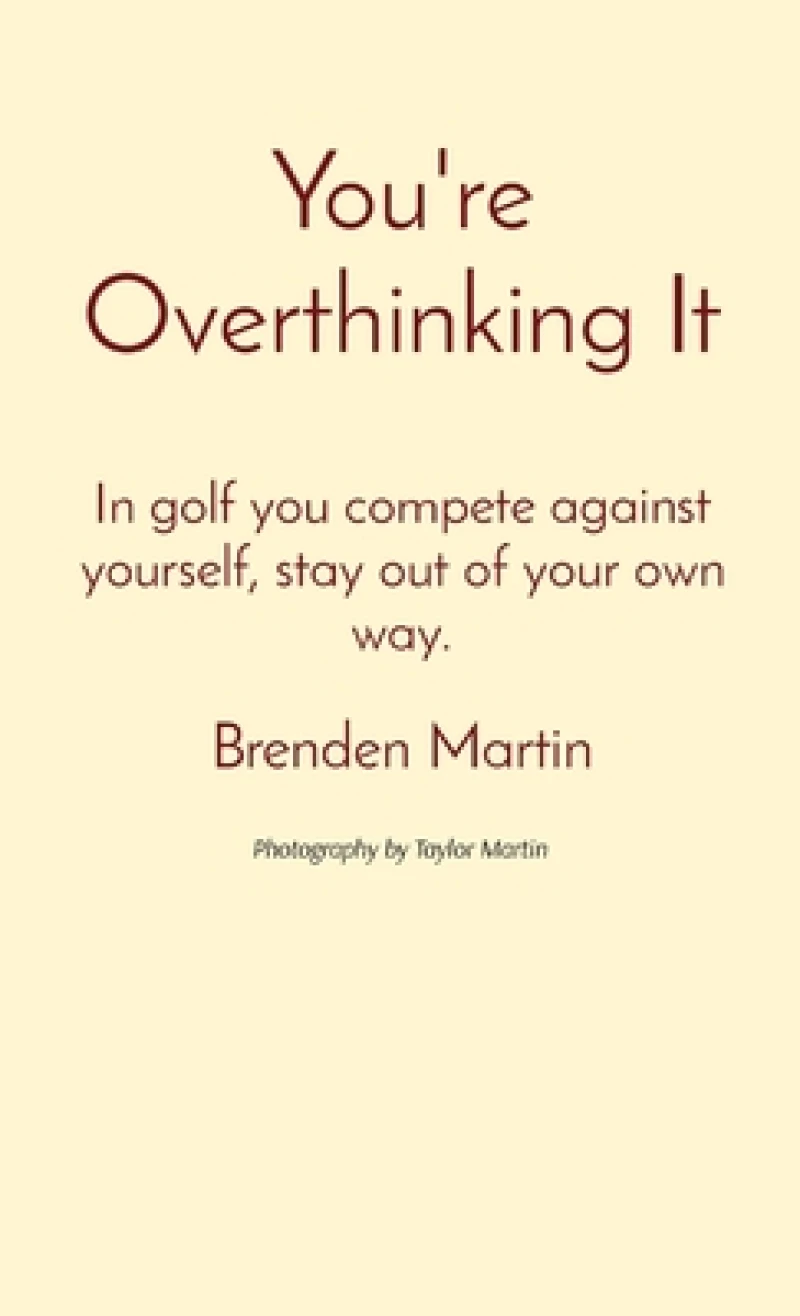 You're Overthinking It