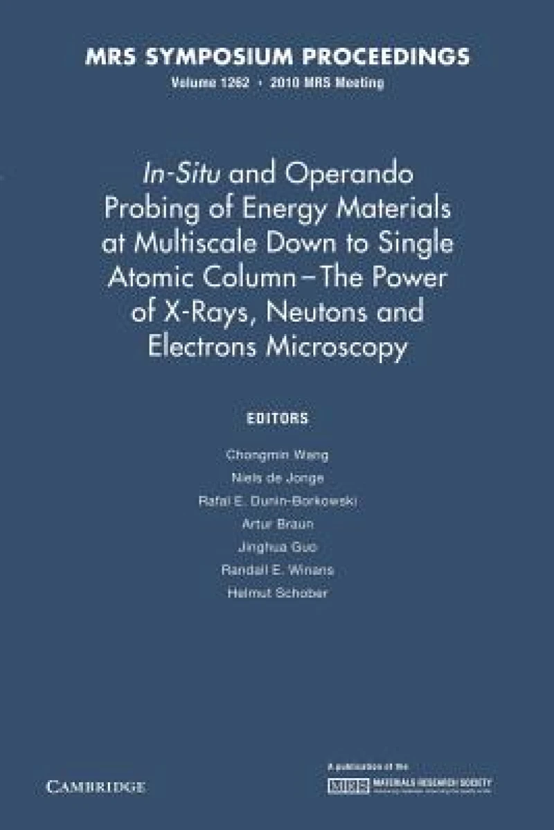 In-Situ and Operando Probing of Energy Materials at Multiscale Down to Single Atomic Column - The Power of X-Rays, Neutrons and Electron Microscopy: Volume 1262