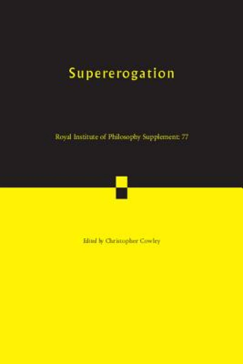 Supererogation