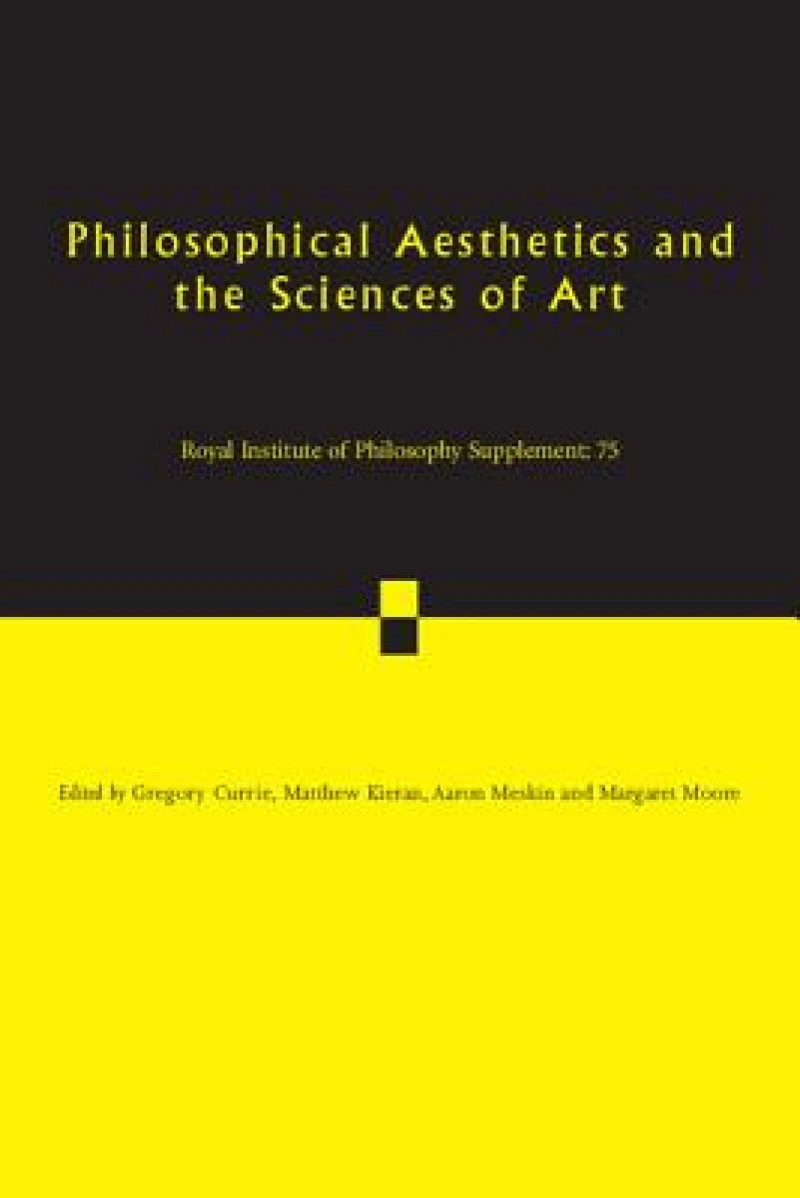 Philosophical Aesthetics and the Sciences of Art