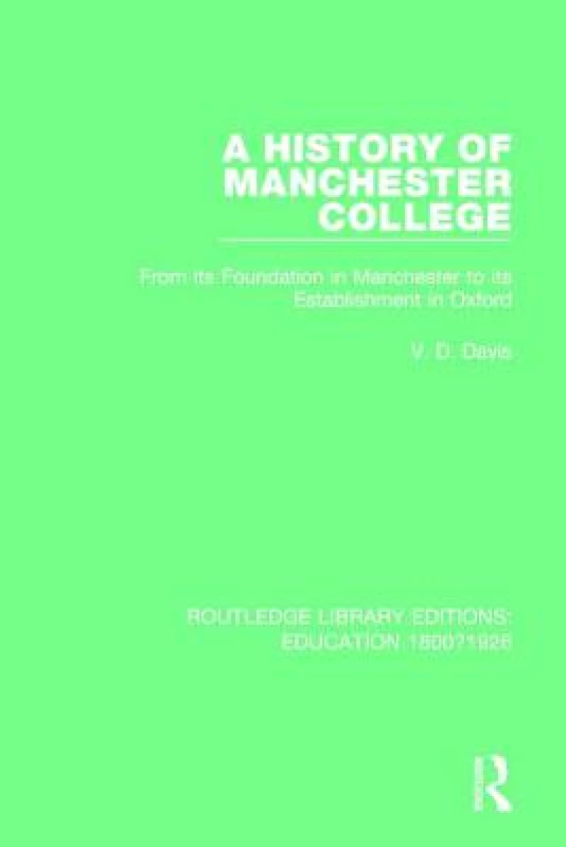 A History of Manchester College