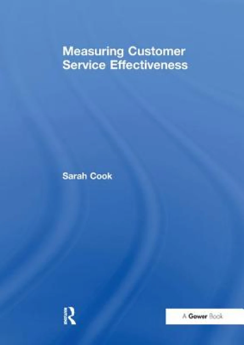 Measuring Customer Service Effectiveness