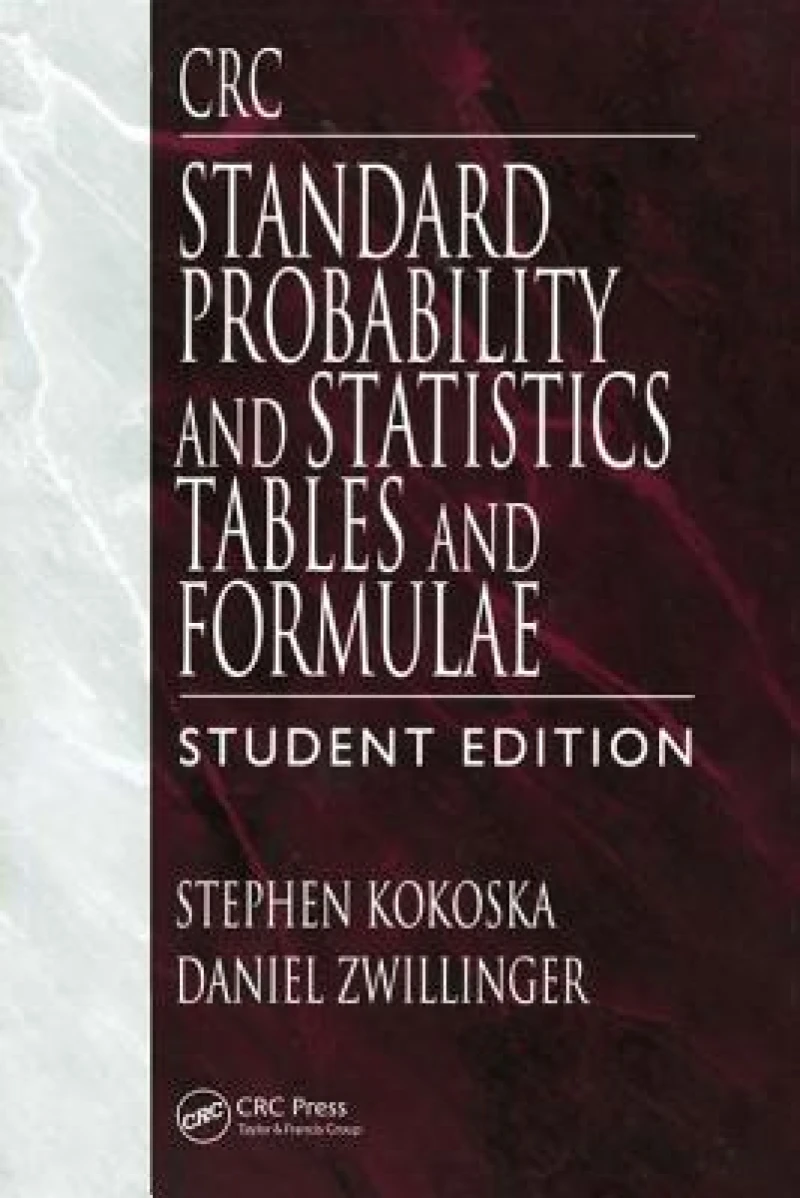 CRC Standard Probability and Statistics Tables and Formulae, Student Edition