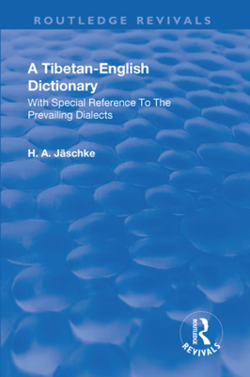 Revival: A Tibetan-English Dictionary (1934)