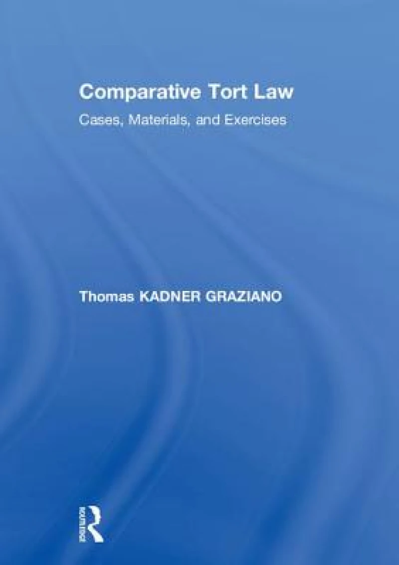 Comparative Tort Law