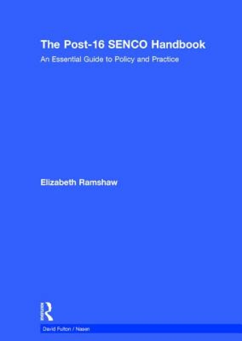 The Post-16 SENCO Handbook