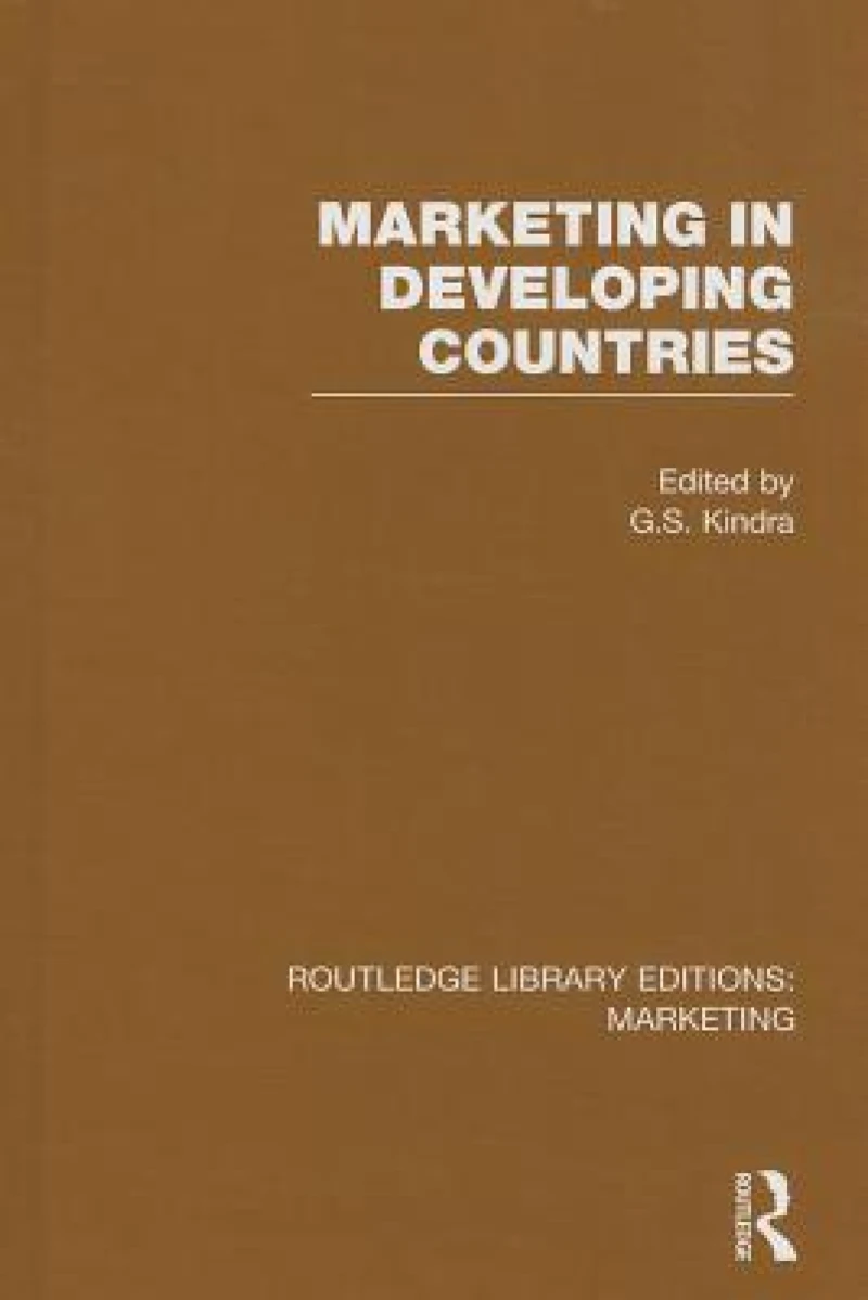 Marketing in Developing Countries (RLE Marketing)
