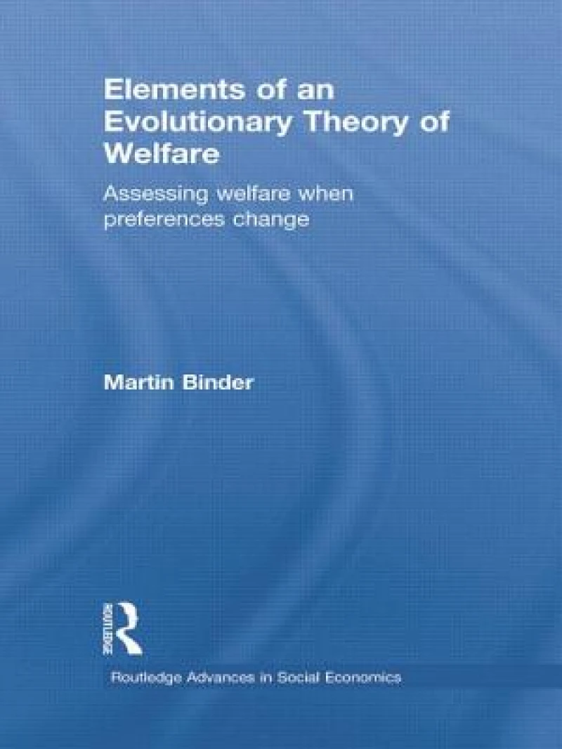 Elements of an Evolutionary Theory of Welfare