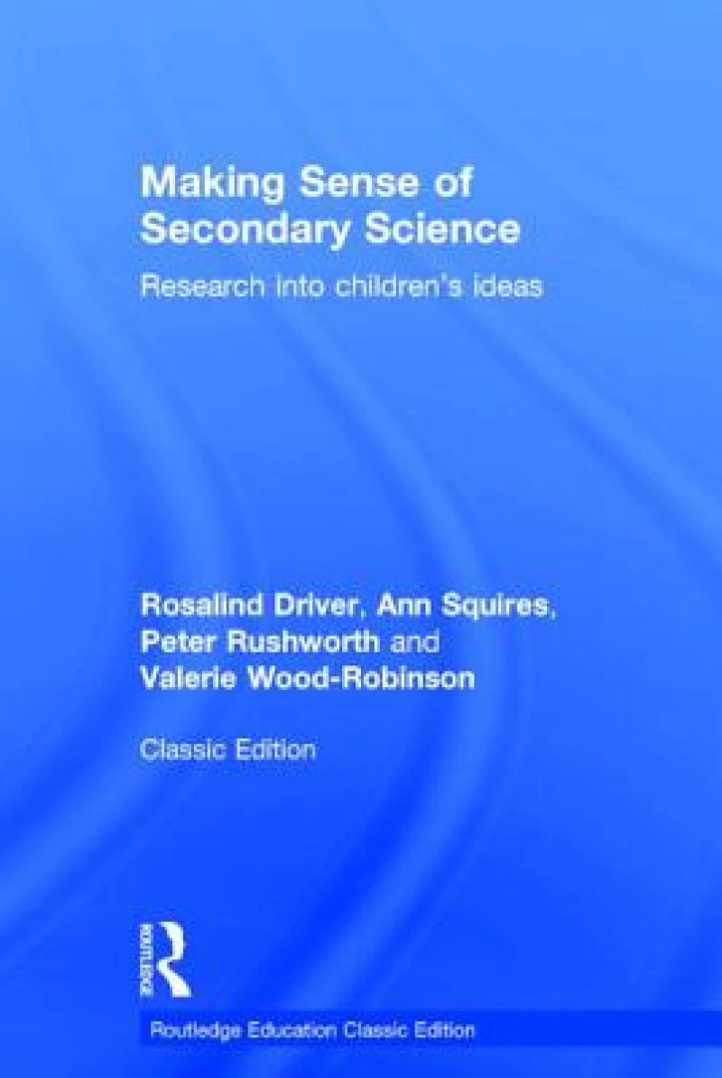 Making Sense of Secondary Science