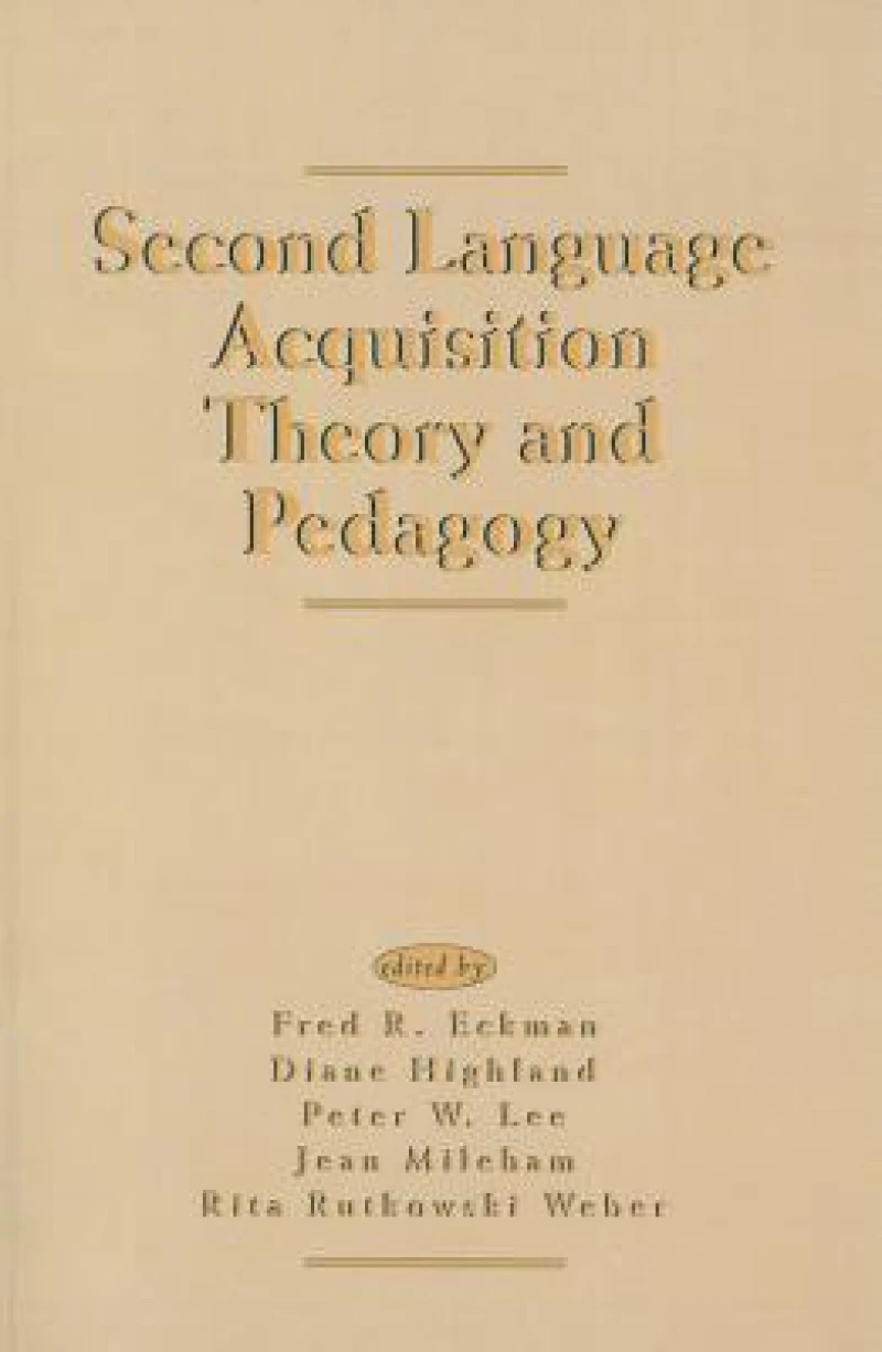 Second Language Acquisition Theory and Pedagogy