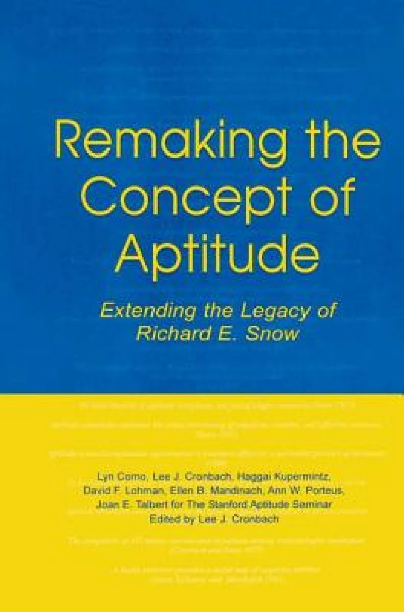 Remaking the Concept of Aptitude