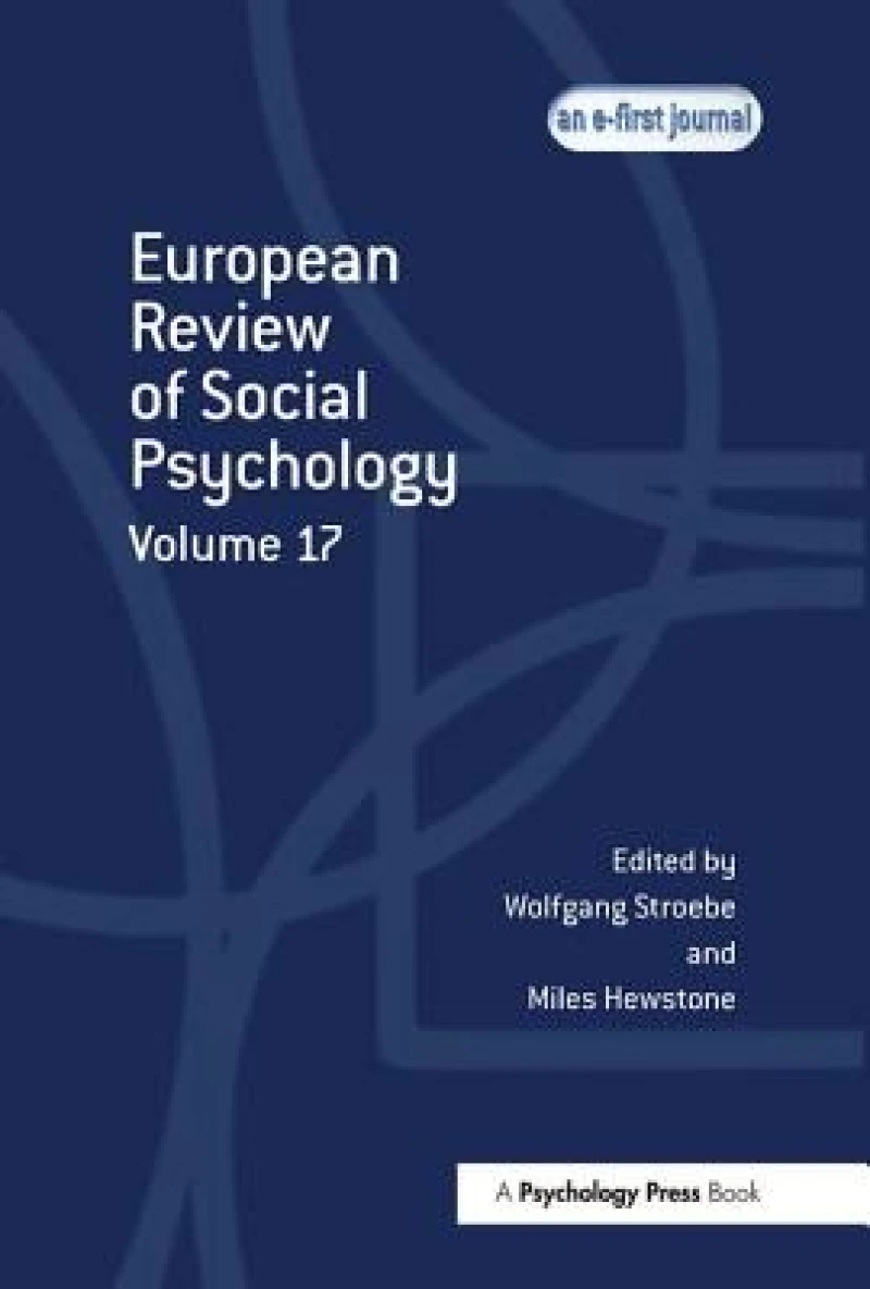 European Review of Social Psychology: Volume 17