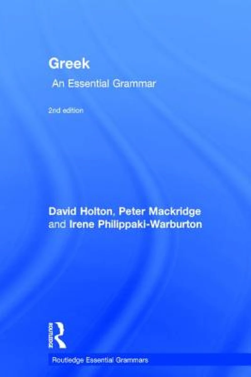Greek: An Essential Grammar