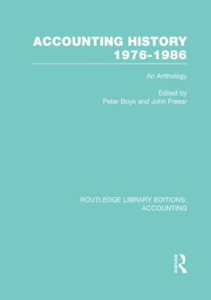 Accounting History 1976-1986 (RLE Accounting)