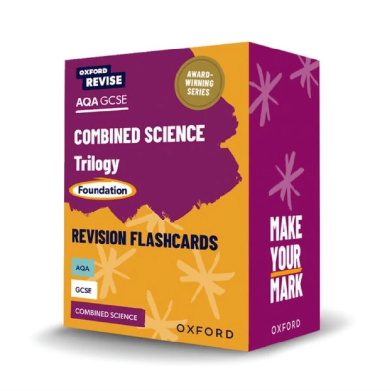 Oxford Revise: AQA GCSE Combined Science Trilogy Foundation Revision Flashcards