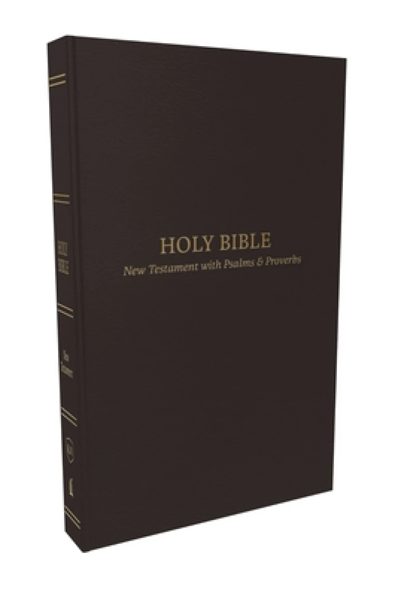 KJV Holy Bible: Pocket New Testament with Psalms and Proverbs, Black Softcover, Red Letter, Comfort Print: King James Version