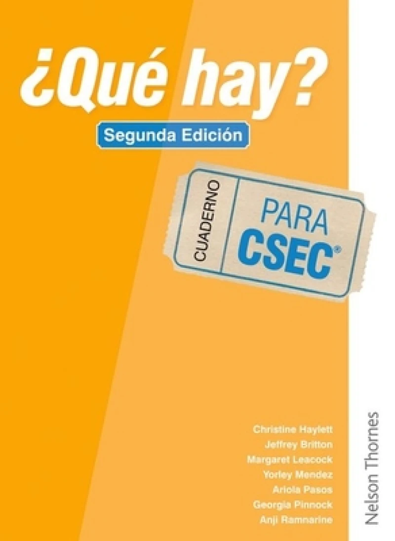 A¿QuA© Hay? Cuaderno CSECA®