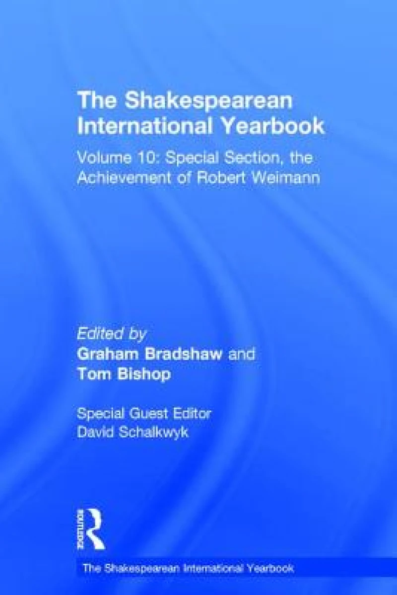 The Shakespearean International Yearbook