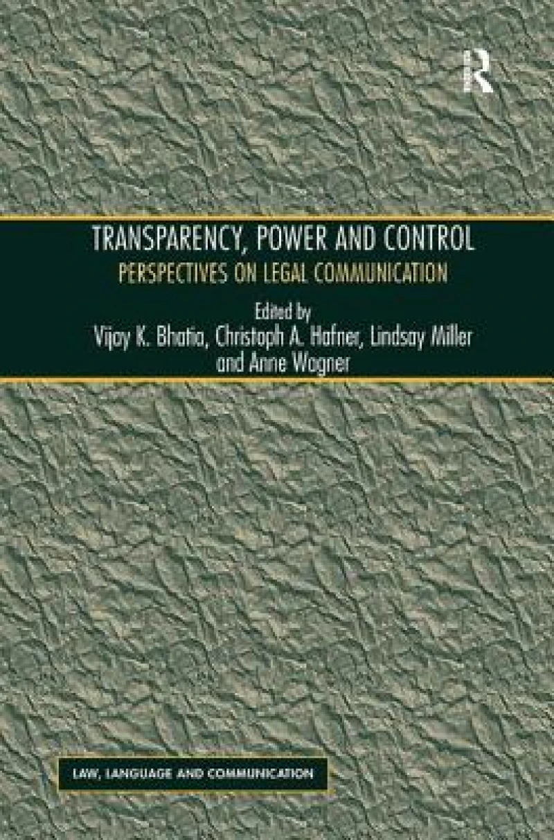 Transparency, Power, and Control