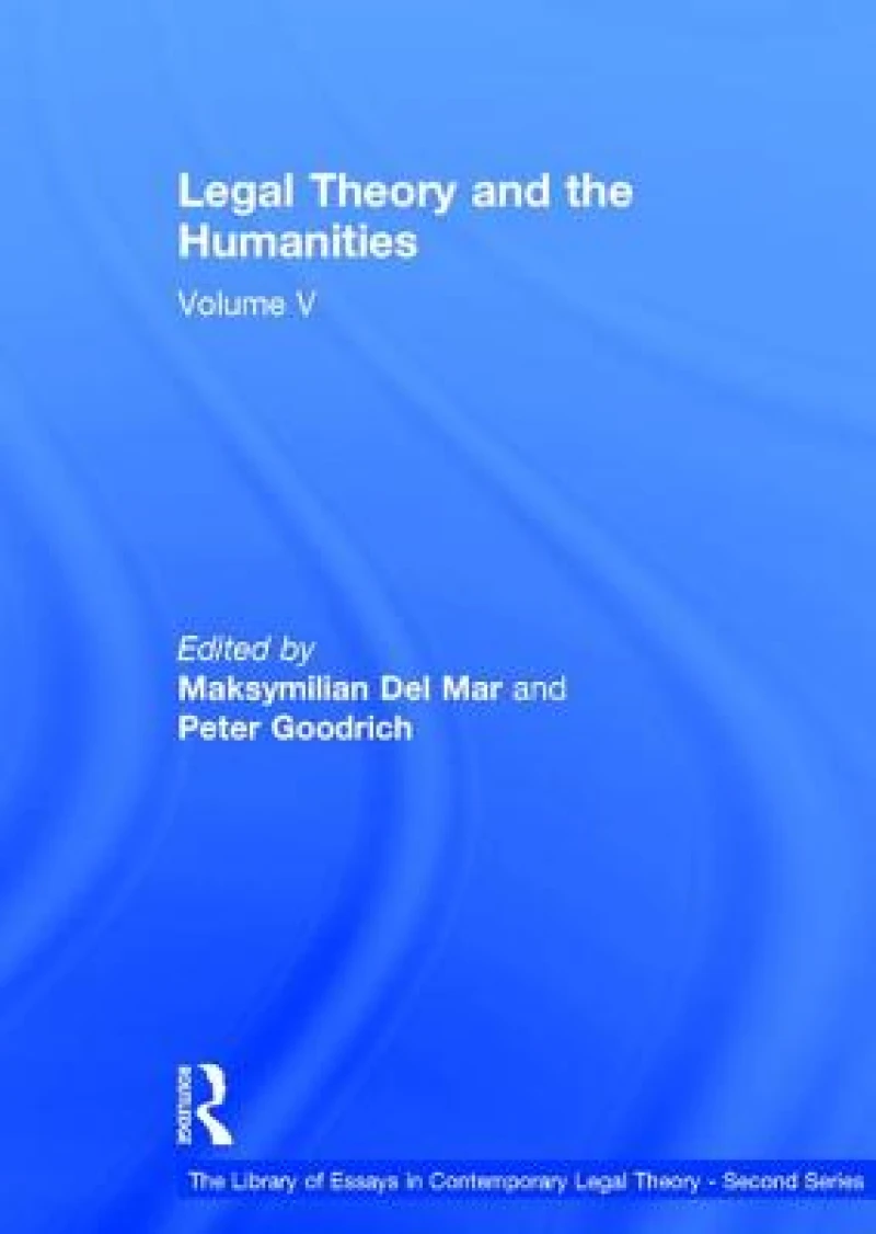 Legal Theory and the Humanities