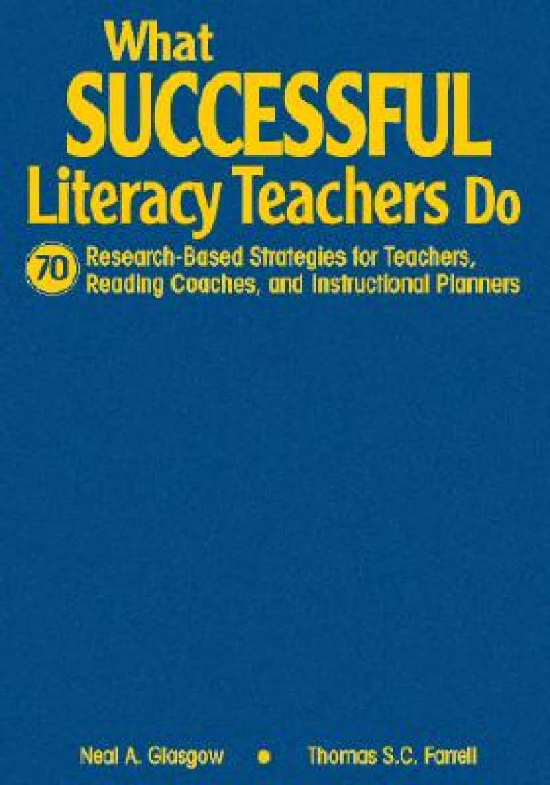 What Successful Literacy Teachers Do