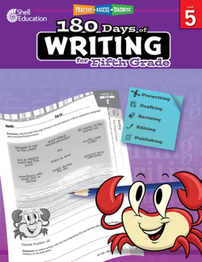 180 Days™: Writing for Fifth Grade
