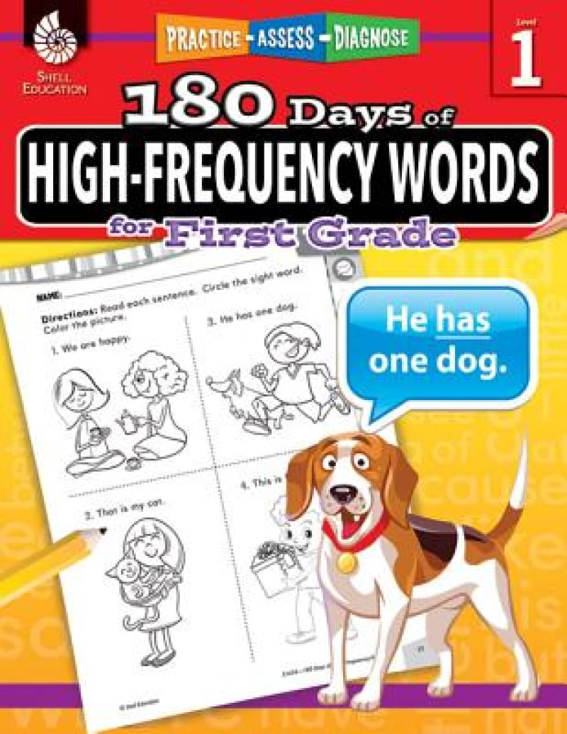 180 Days™: High-Frequency Words for First Grade