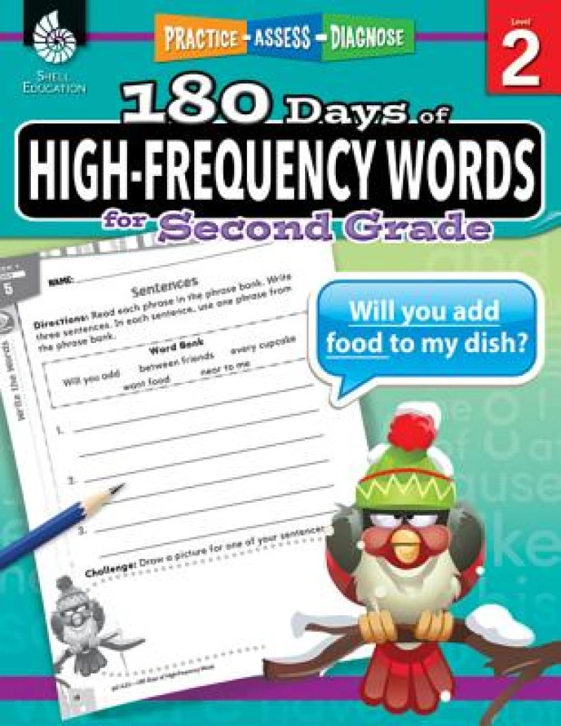 180 Days™: High-Frequency Words for Second Grade
