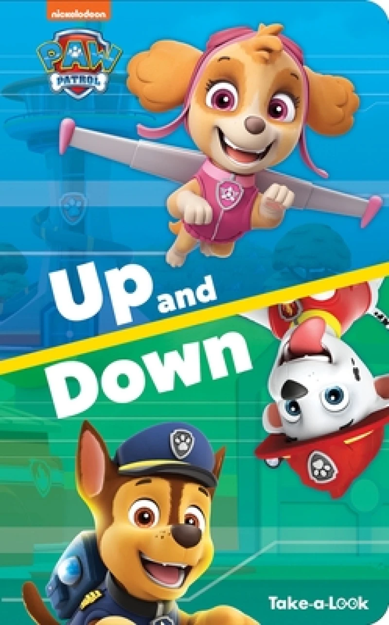 Paw Patrol Up & Down Take A Look Book OP