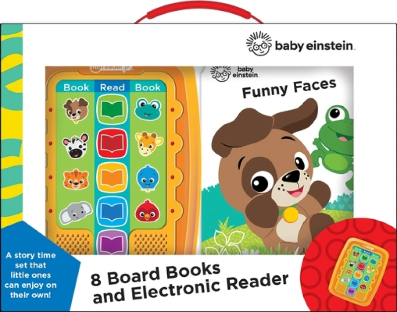Baby Einstein: Me Reader Jr 8 Board Books and Electronic Reader Sound Book Set