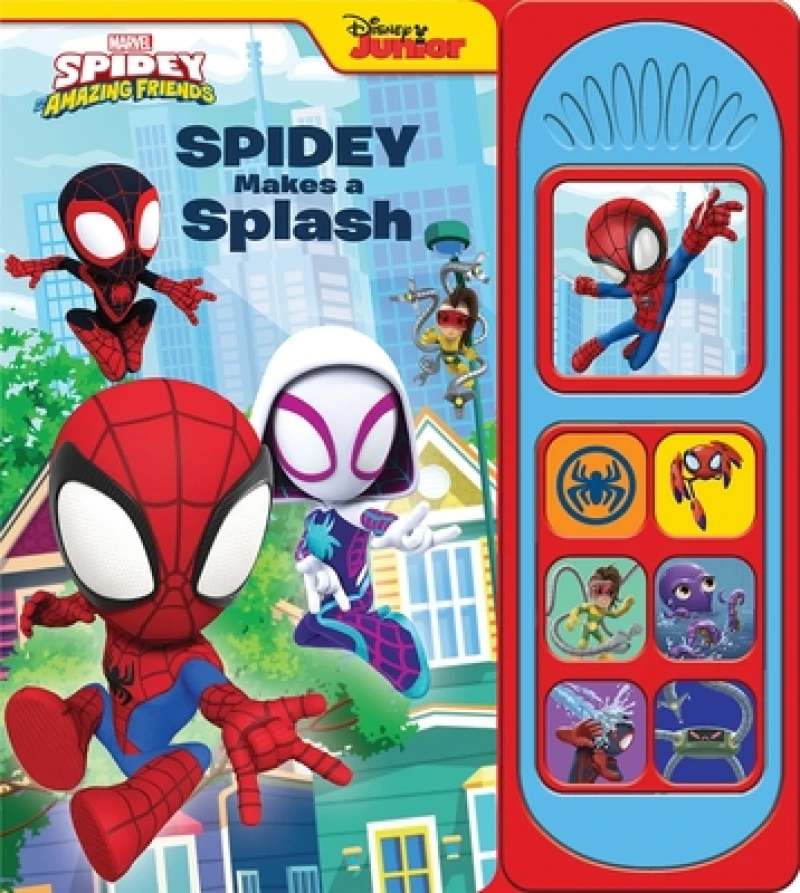 Disney Junior Marvel Spidey Makes A Splash Sound Book