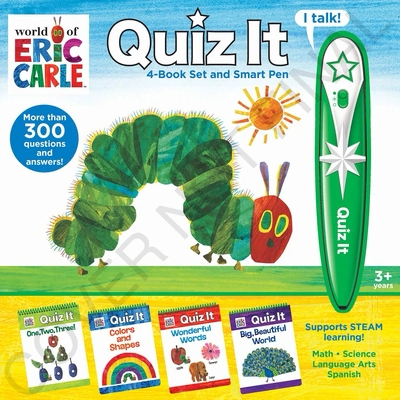 World of Eric Carle: Quiz It 4-Book Set and Smart Pen