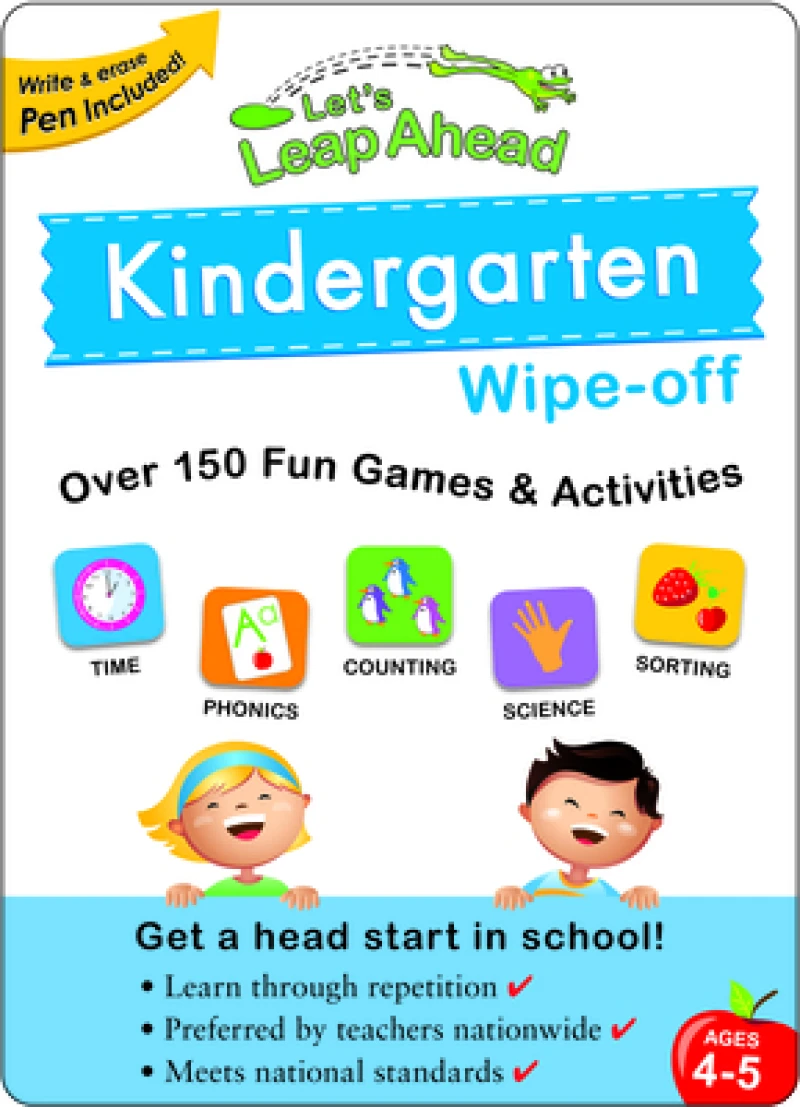 Let's Leap Ahead Kindergarten Wipe-off