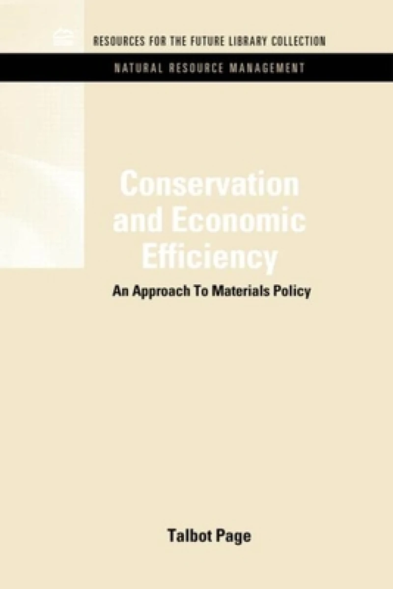 Conservation and Economic Efficiency