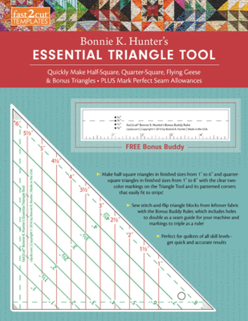 fast2cut® Bonnie K. Hunter's Essential Triangle Tool