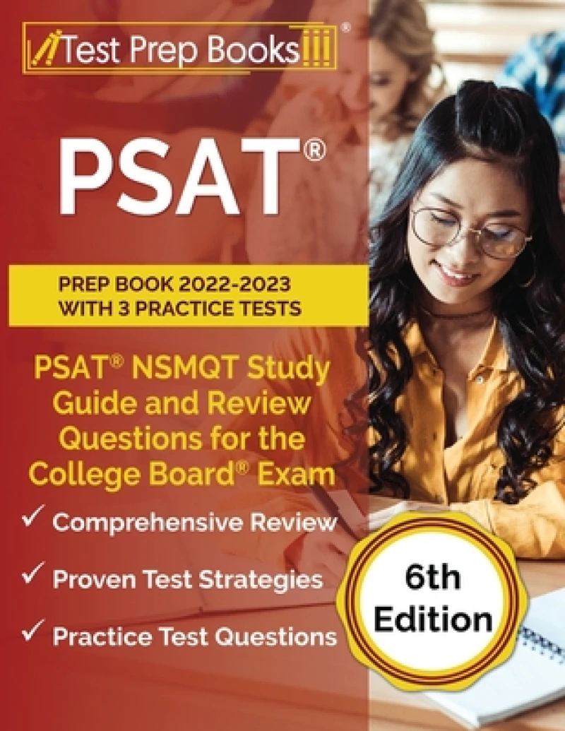 PSAT Prep Book 2022-2023 with 3 Practice Tests