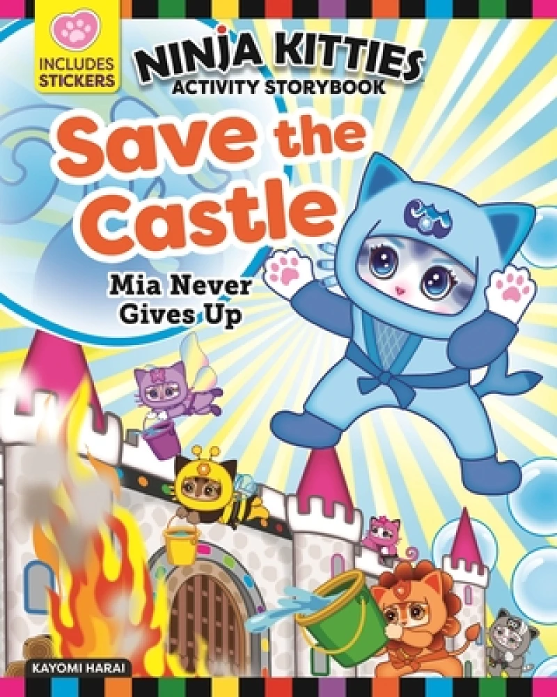 Ninja Kitties Save the Castle Activity Storybook