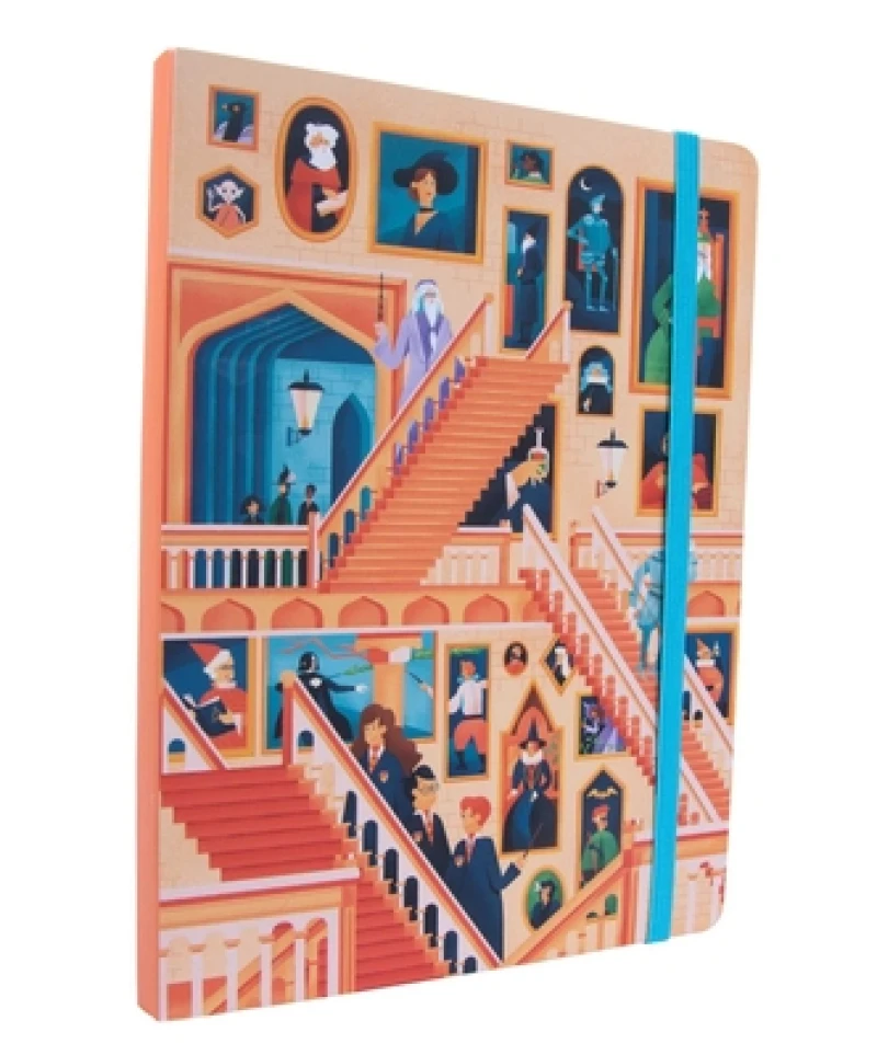Harry Potter: Exploring Hogwarts The Grand Staircase Notebook