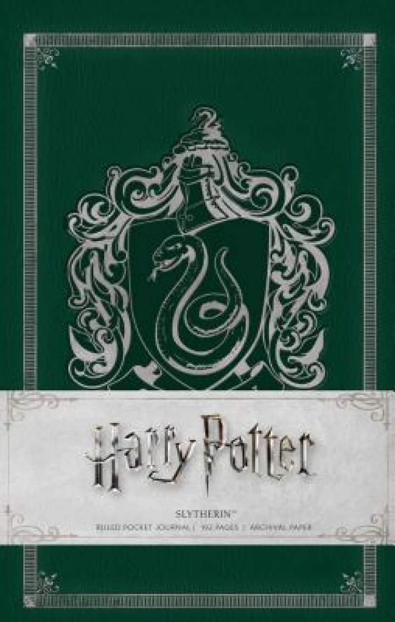 Harry Potter: Slytherin Ruled Pocket Journal