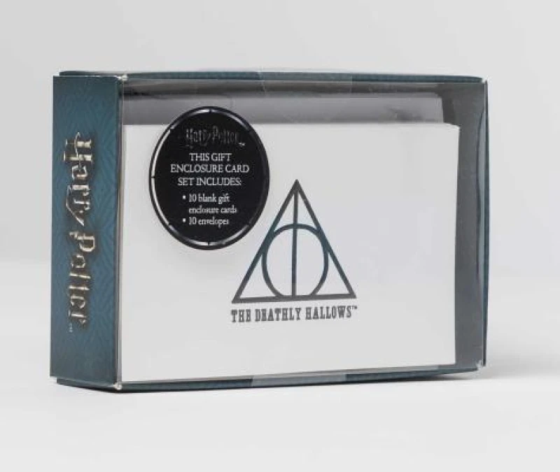 Harry Potter: Deathly Hallows Foil Gift Enclosure Cards