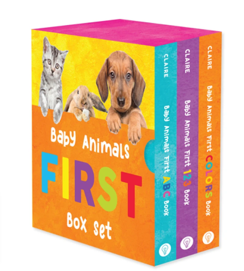 Baby Animals First Box Set: 123, ABC, Colors