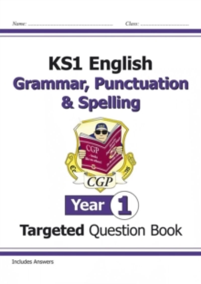 KS1 English Year 1 Grammar, Punctuation & Spelling Targeted Question Book (with Answers)