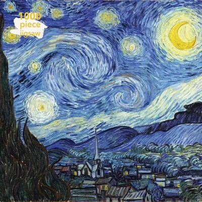 Adult Sustainable Jigsaw Puzzle Vincent van Gogh: The Starry Night