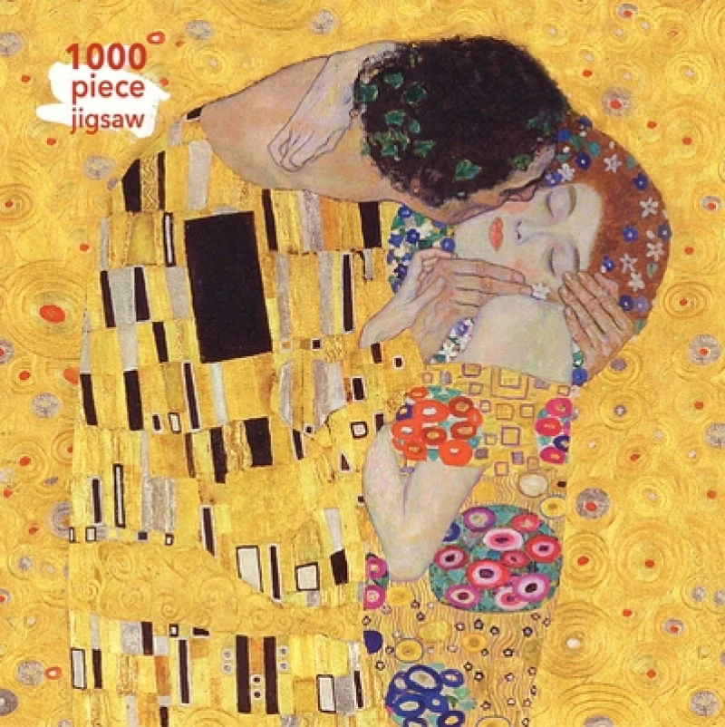 Adult Sustainable Jigsaw Puzzle Gustav Klimt: The Kiss